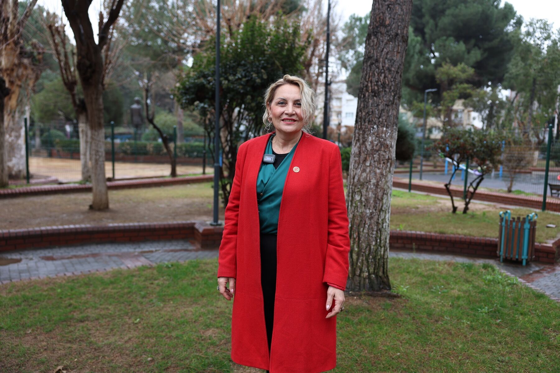 Meşrutiyet Mahallesi Muhtarı Şefika Uysal