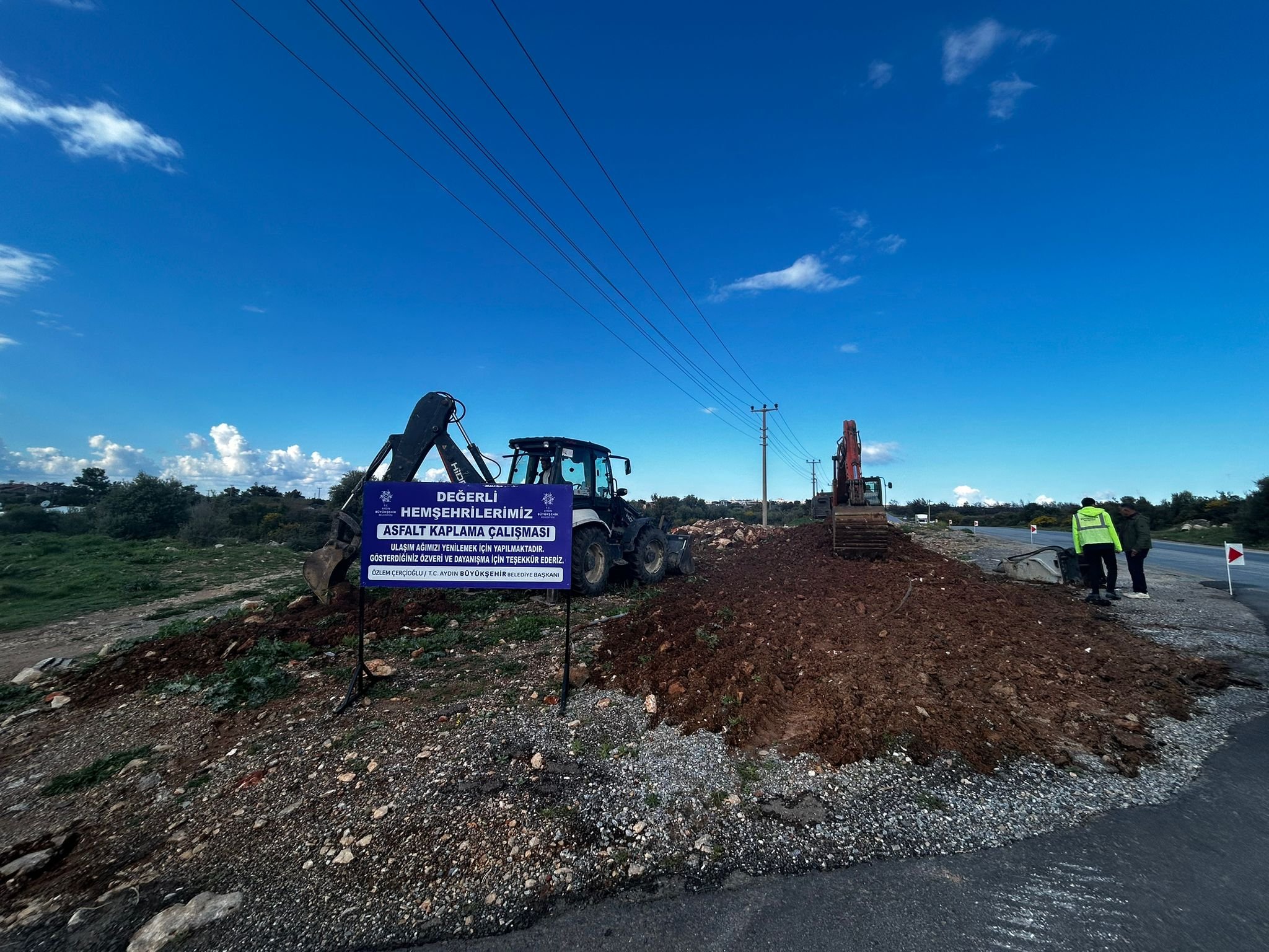 Büyükşehir'in çalışmaları ile Aydın’ın tüm ilçelerinde ulaşım altyapısı güçleniyor