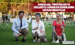 Duruşları, yürüyüşleri ve süsleriyle görenleri kendilerine hayran bıraktılar