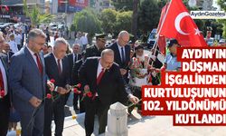 Aydın'ın düşman işgalinden kurtuluşunun 102. yıldönümü kutlandı