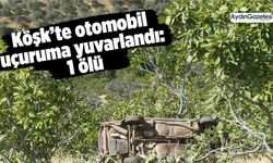 Köşk’te otomobil uçuruma yuvarlandı: 1 ölü