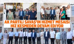 AK Partili Savaş’ın hizmet mesaisi hız kesmeden devam ediyor