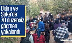 Didim ve Söke’de 70 düzensiz göçmen yakalandı