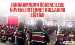 Jandarmadan öğrencilere güvenli internet kullanımı eğitimi