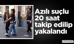 Azılı suçlu 20 saat takip edilip yakalandı