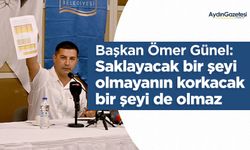 Başkan Ömer Günel: Saklayacak bir şeyi olmayanın korkacak bir şeyi de olmaz