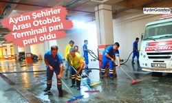 Aydın Şehirler Arası Otobüs Terminali pırıl pırıl oldu