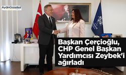 Başkan Çerçioğlu, CHP Genel Başkan Yardımcısı Zeybek'i ağırladı