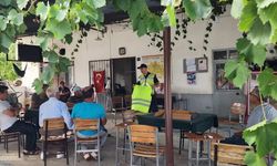 Kuyucak ve Kuşadası’nda motosiklet sürücüleri bilgilendirildi