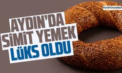 Aydın'da simit yemek lüks oldu