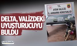 Delta, valizdeki uyuşturucuyu buldu