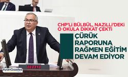 CHP’li Bülbül, Nazilli’deki o okula dikkat çekti: Çürük raporuna rağmen eğitim devam ediyor