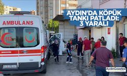 Aydın'da köpük tankı patladı: 3 yaralı