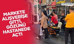 Markete alışverişe gitti, gözünü hastanede açtı