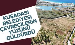 Kuşadası Belediyesi çevrecilerin yüzünü güldürdü