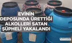 Evinin deposunda ürettiği alkolleri satan şüpheli yakalandı