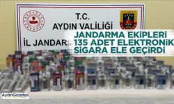 Jandarma ekipleri 135 adet elektronik sigara ele geçirdi