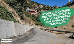 Aydın Büyükşehir Belediyesi Eycelli Mahallesi'ndeki çalışmalarını tamamladı