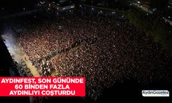 AydınFest, son gününde 60 binden fazla Aydınlıyı coşturdu