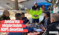 Jandarma ekiplerinden ROPS denetimi