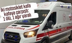 İki motosiklet kafa kafaya çarpıştı: 1 ölü, 1 ağır yaralı