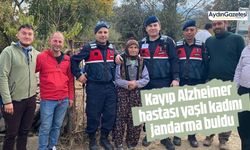 Kayıp Alzheimer hastası yaşlı kadını jandarma buldu