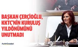 Başkan Çerçioğlu, KKTC'nin kuruluş yıldönümünü unutmadı