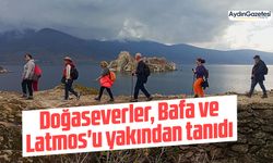 Doğaseverler, Bafa ve Latmos'u yakından tanıdı