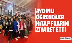 Aydınlı öğrenciler kitap fuarını gezdi