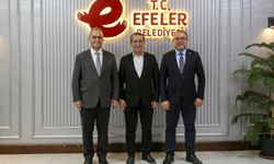 Başkan Yetişkin, Tezcan ve Karakoz’u ağırladı: “Efeler’i daha yaşanabilir kılacağız”