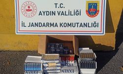 Efeler’de yol kontrolünde 305 paket kaçak sigara ele geçirildi