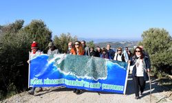 Kuşadası’nda çevreci̇ler Kemerönü’nü korumada kararlı