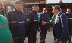 Başkan Yetişkin mesai arkadaşlarıyla kahvaltıda buluştu