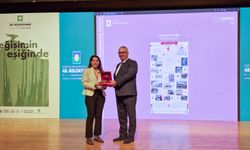 Başkan Yetişkin’in örnek projesinin ödülü teslim edildi