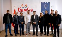 Aydın Büyükşehir Gazeteciler Cemiyeti’nden Başkan Ömer Günel’e ziyaret