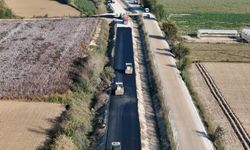 Aydın Şehir Hastanesi’ne ulaşımı kolaylaştıracak yeni yol çalışması sürüyor