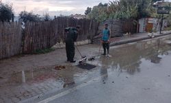 Aydın Büyükşehir'den sağanak mesaisi