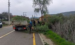 Efeler Belediyesi kuvvetli fırtına ve sağanağa karşı sahada