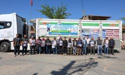 Başkan Çerçioğlu’ndan Germencik’te üreticilere yem desteği