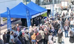 Binlerce fide Sultanhisar ve Buharkent’te vatandaşlarla buluştu