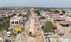 Büyükşehir'den Didim'e turizm sezonu öncesi çiçeklendirme ve yol yenileme çalışması