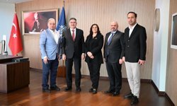 Başkan Çerçioğlu’na AK Parti heyetinden ziyaret