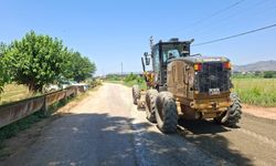 Efeler Belediyesi'nden Şehir Hastanesi güzergâhında yol çalışması
