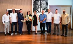 Başkan Çerçioğlu’na Kuşadası Esnaf ve Sanatkarlar Odası’ndan ziyaret