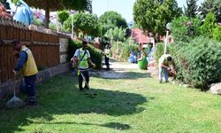 Büyükşehir Belediyesi’nden Söke’de çevre düzenleme ve peyzaj çalışması