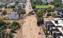 Büyükşehir'den Efeler’de yol yapım çalışması