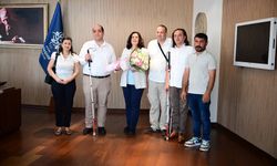 Başkan Çerçioğlu'na nezaket ziyaretleri