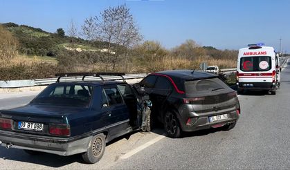 Kuşadası-Söke yolunda trafik kazası: 1 yaralı