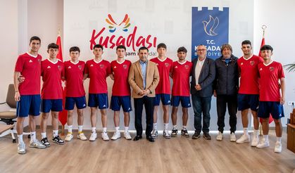 Genç sporculardan Başkan Ömer Günel’e Türki̇ye Şampi̇yonluğu sözü