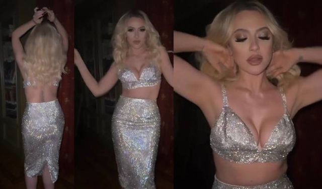 Hadise elbisesiyle sosyal medyayı salladı, görenler hiç giyinmeseydin dedi